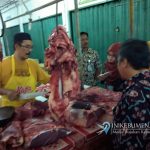 Tim Gabungan Awasi Peredaran Daging di Pasar Rakyat