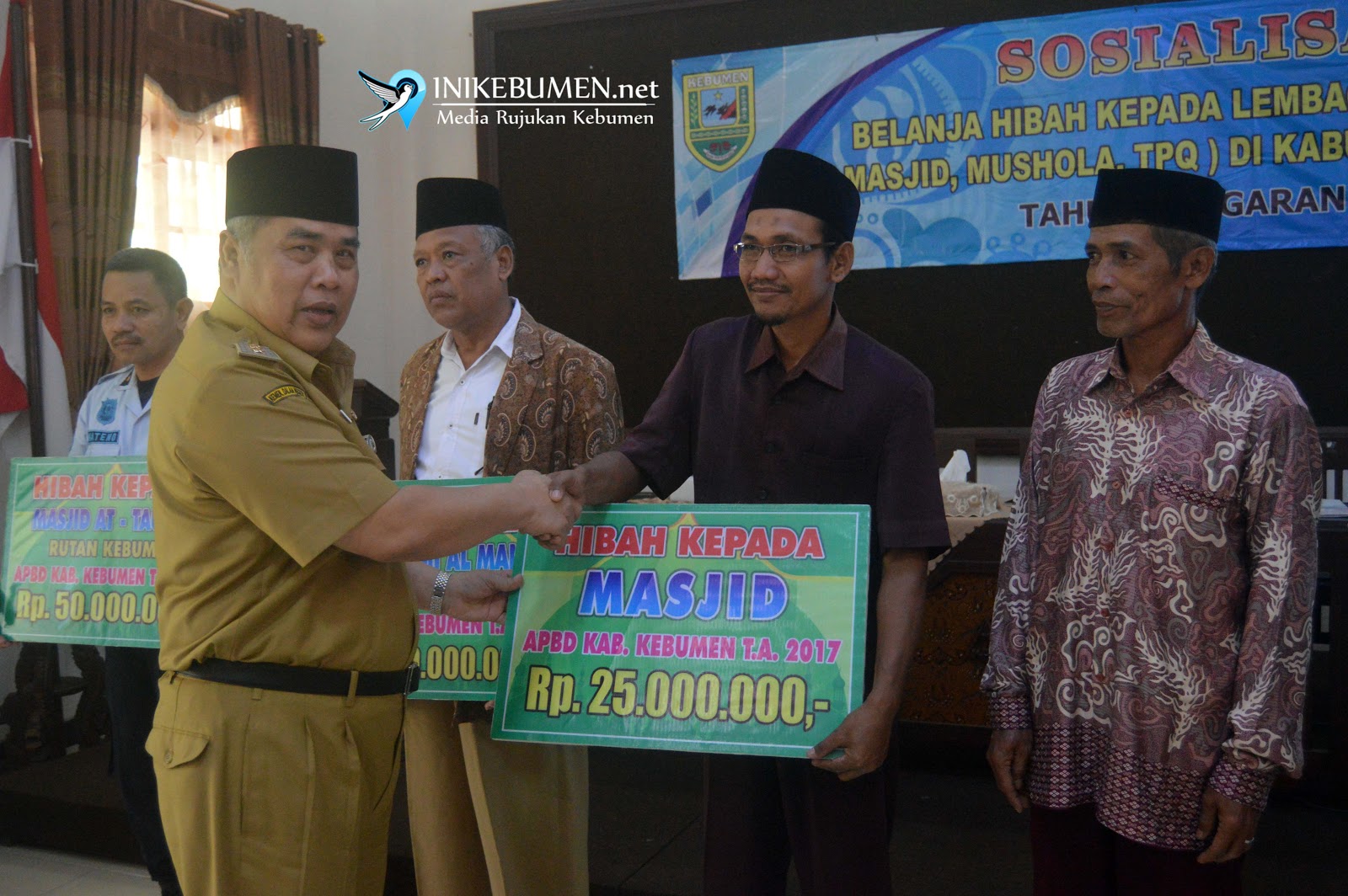Tempat Ibadah Terima Kucuran Dana Hibah Rp 1,6 Miliar