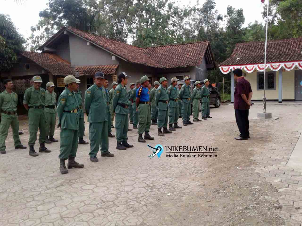 Jelang Pilkades, Linmas Donorojo Dilatih PBB