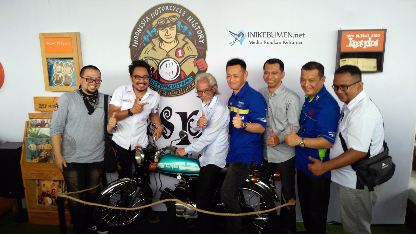 Yok Koeswoyo Dipertemukan Kembali dengan Motor Pertamanya di Indonesia Motorcycle History 2017