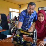 Penyandang Disabilitas Ikuti Pelatihan Menjahit