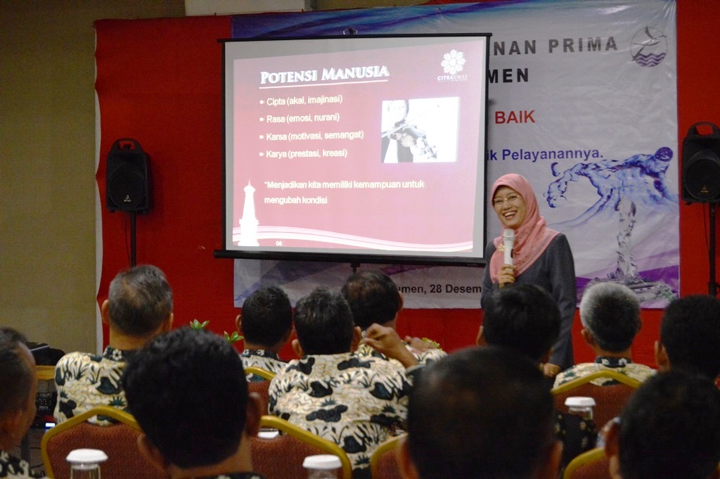 Jelang Tahun Baru, Karyawan PDAM Kebumen Dipompa Semangatnya