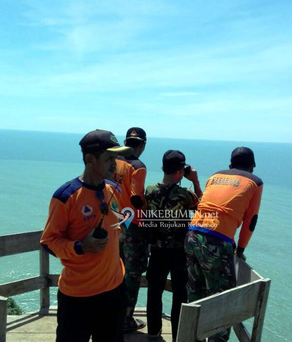 Terkendala Gelombang Pasang, Satu Korban Pemancing yang Digulung Ombak di Pantai Karangbolong Belum Ditemukan