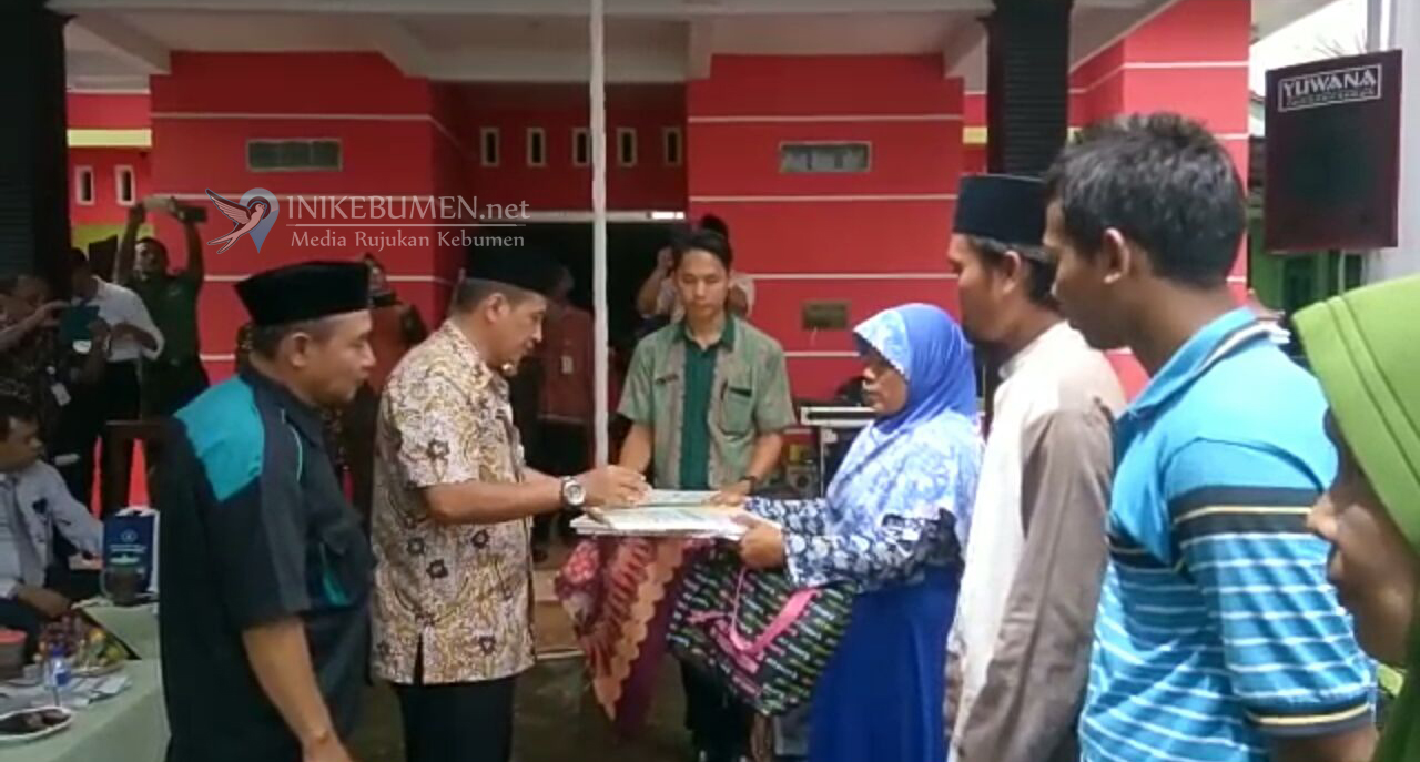 Jelang Akhir Tahun 2017, Baznas Kebumen Salurkan Rp 1,061 Miliar