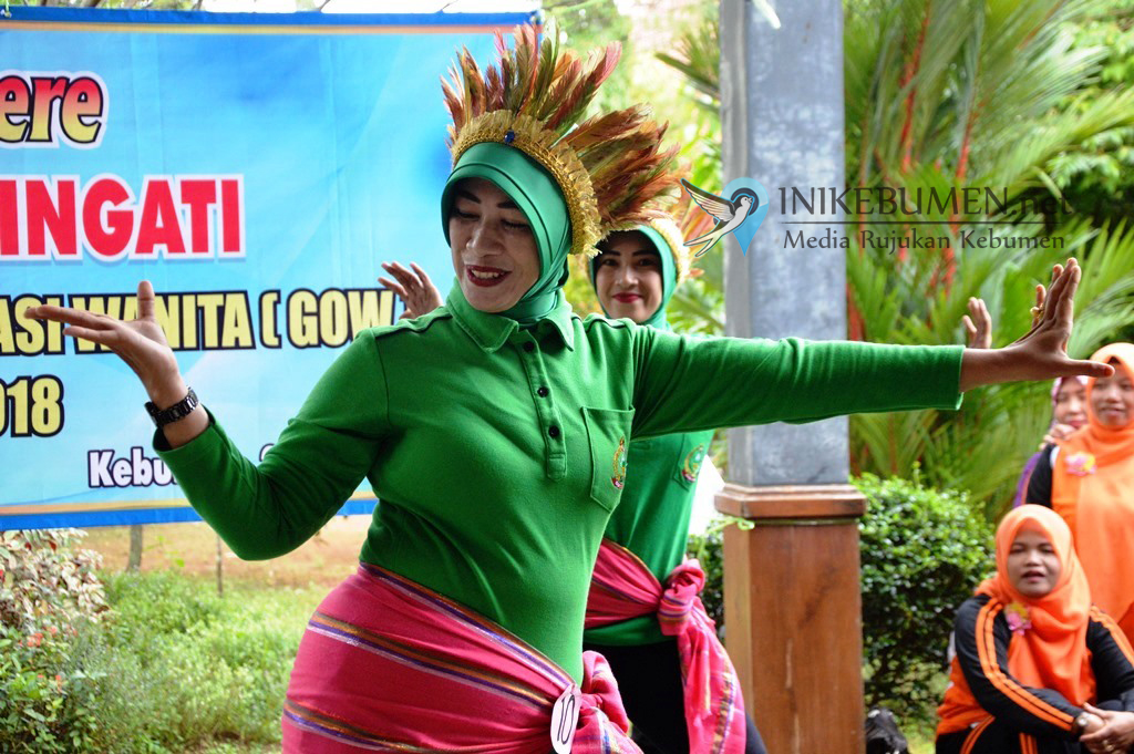 Meriahkan HUT, GOW Kebumen Gelar Lomba Senam Maumere