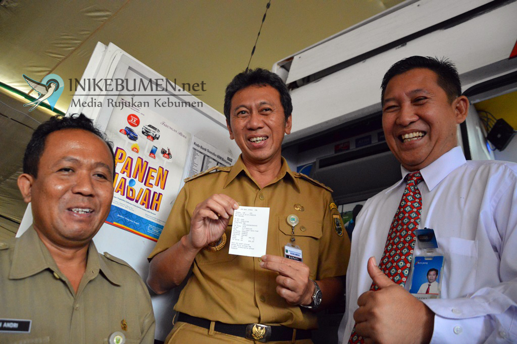 125 Desa di Kebumen Bayar Lunas PBB Serentak Secara Non Tunai