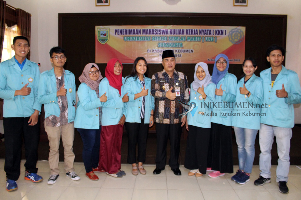 Mahasiswa KKN UNS Surakarta Diminta Bantu Kurangi Kemiskinan Kebumen