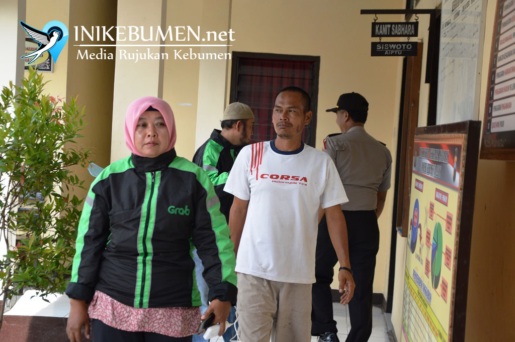 Perseteruan Driver Grab Kebumen dan Penarik Becak Berakhir Damai