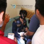 Ngakak! Pria ini Digrebek Mesum dengan Wanita Tua, Kelabui Petugas dengan Masker Hitam