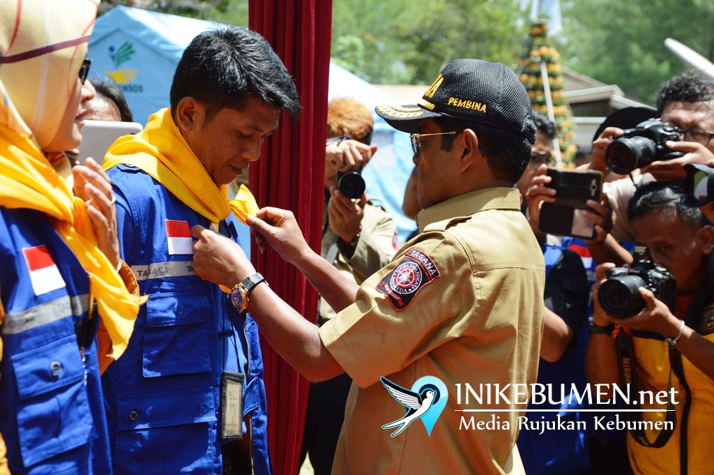 18 Wartawan Kebumen Dikukuhkan jadi Sahabat Tagana