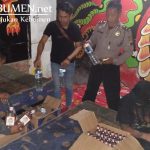 Jelang Lebaran, Polsek Gombong Amankan Miras
