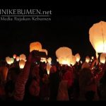Rayakan Hari Kemenangan, Warga Triwarno Terbangkan 1.439 Lampion
