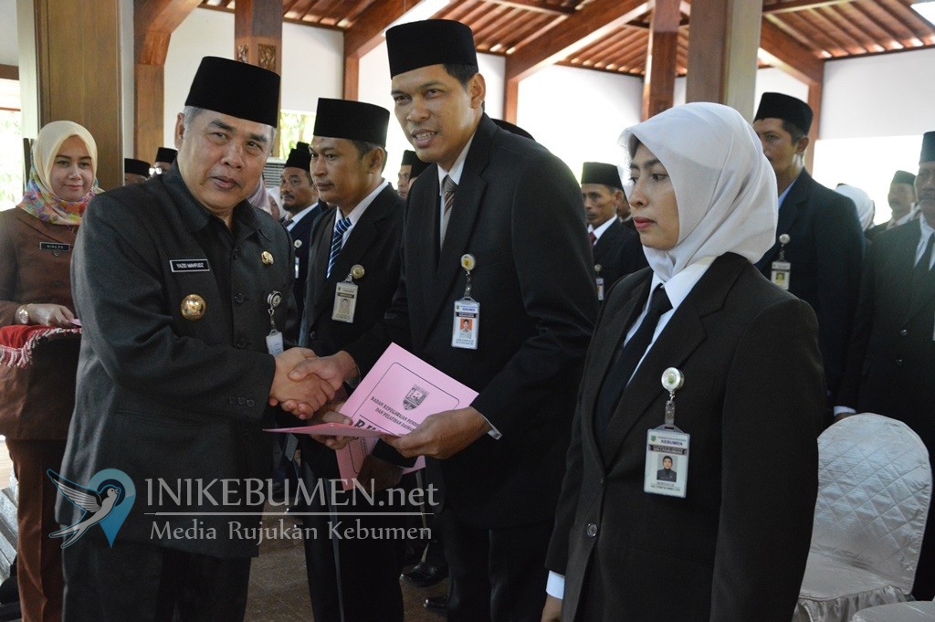 Inilah 34 Pejabat Struktural Pemkab Kebumen yang Baru Dilantik