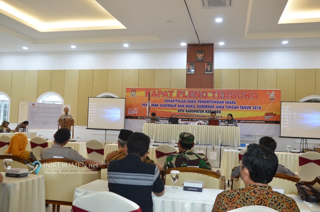 Pilgub Jateng di Kebumen, Suara Tidak Sah Mencapai 23 Ribu Lebih