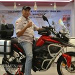 Kendarai Viar Vortex 250, Gunadi Lakukan Solo Riding ke Himalaya