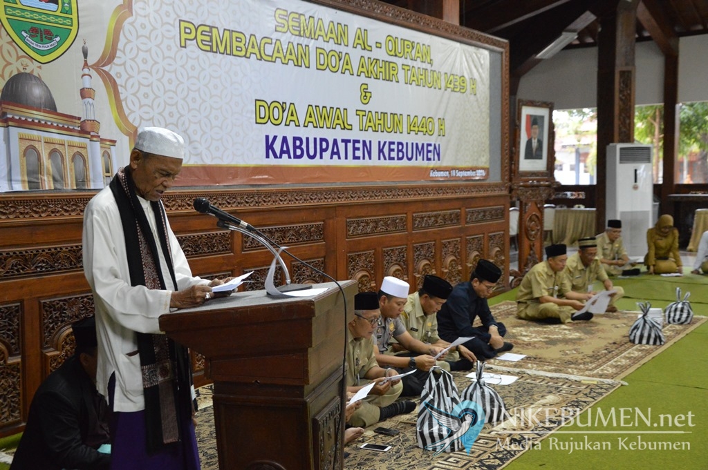 Sambut Tahun Baru Islam, Pemkab Kebumen Gelar Doa Akhir dan Awal Tahun