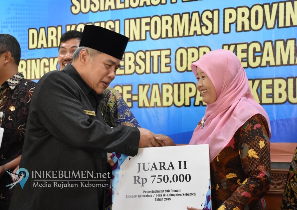 Seboro Dinobatkan sebagai Pengelola Website Terbaik Kategori Desa