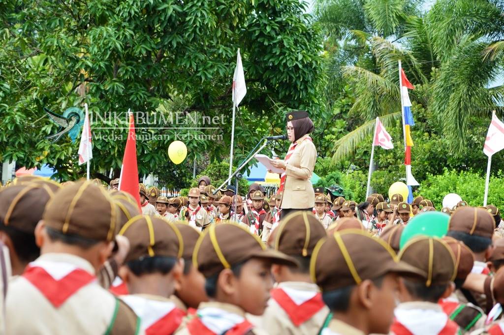 Buka Pesta Siaga, Zuhroh Yazid Mahfudz Kenalkan Kantor Pemkab Kebumen