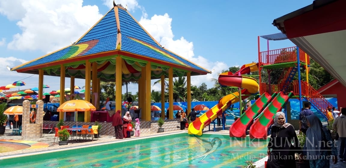 Destinasi Baru di Kebumen, Songging Water Park Tempatnya Renang Sambil Selfi