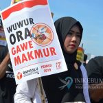 Bawa Poster “Wuwur Ora Gawe Makmur”, Bawaslu Kebumen Ajak Masyarakat Tolak Politik Uang