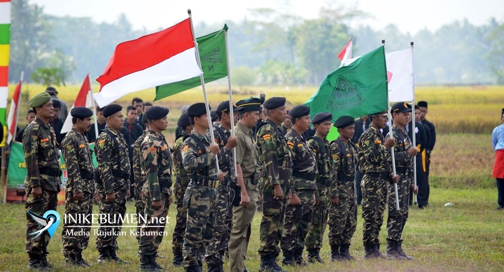 Giliran Banser Kebumen Tolak People Power