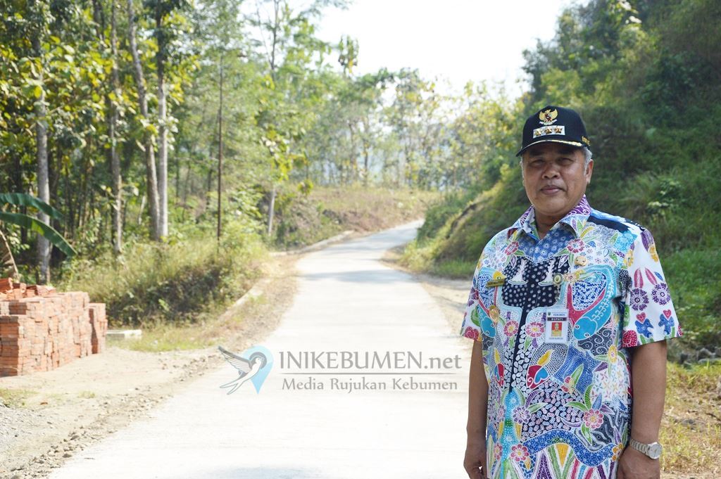 Jalan Rabat Beton 354 Meter di Karangpoh Diresmikan