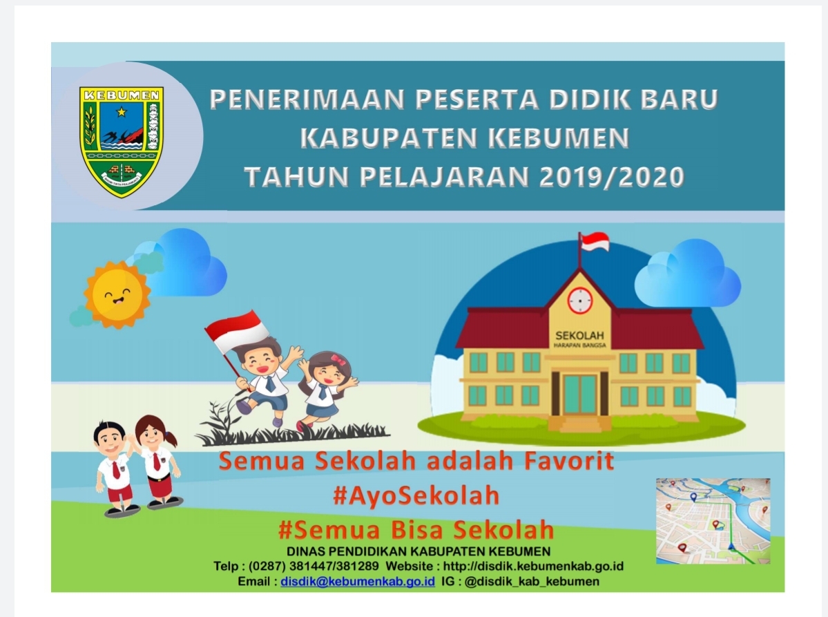 Calon Peserta Didik Baru di Kebumen Diberikan Kesempatan Memilih Tiga Sekolah