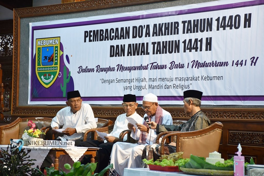 Sambut Tahun Baru Islam, Pemkab Kebumen Gelar Doa Akhir Tahun dan Doa Awal Tahun