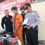 Ngaku Tak Punya Uang dan Baru Punya Bayi, Pria Ambal ini Nekat Nyuri Empat Mesin Pompa Air