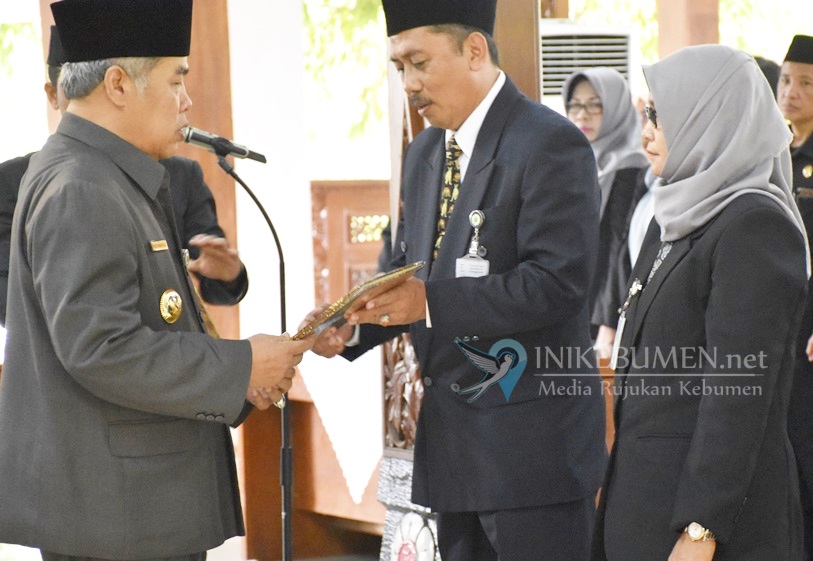 Empat Bulan Jelang Akhir Tahun, Bupati Kebumen Rotasi 38 Pejabat Baru