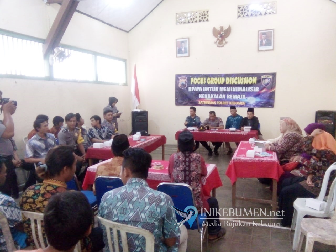 Polsek Buluspesantren Gelar FGD untuk Tekan Kenakalan Remaja