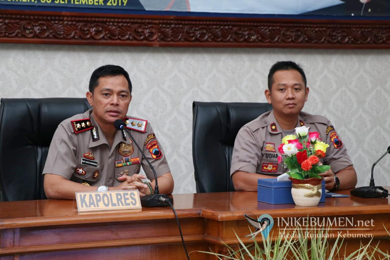 Sehari Jabat Kapolres Kebumen, Rudy Cahya Minta Jajarannya Patroli ke Hutan