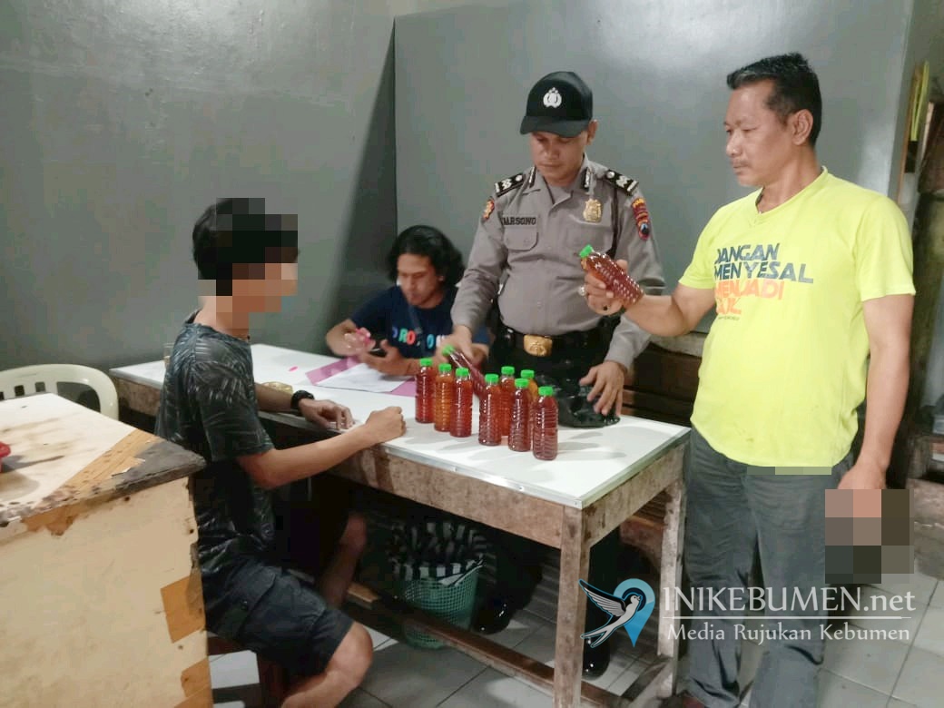 Jual Congyang dan Ciu, Warga Gombong dan Klirong Diamankan Polisi