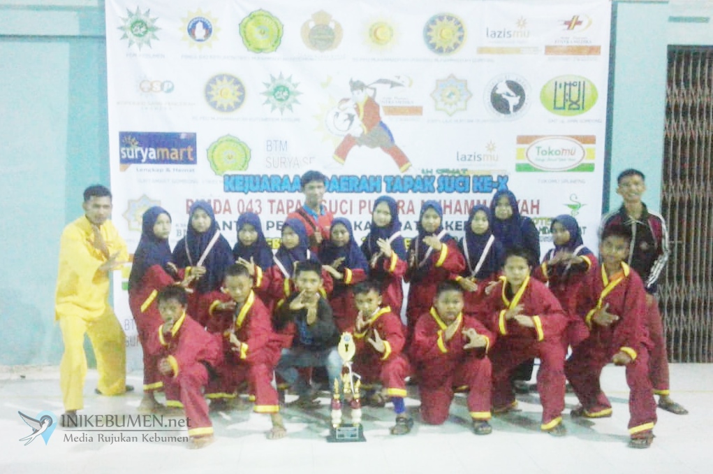Keren! MI Muda Argosari Ayah Raih Juara Umum Kejurda Tapak Suci 2019
