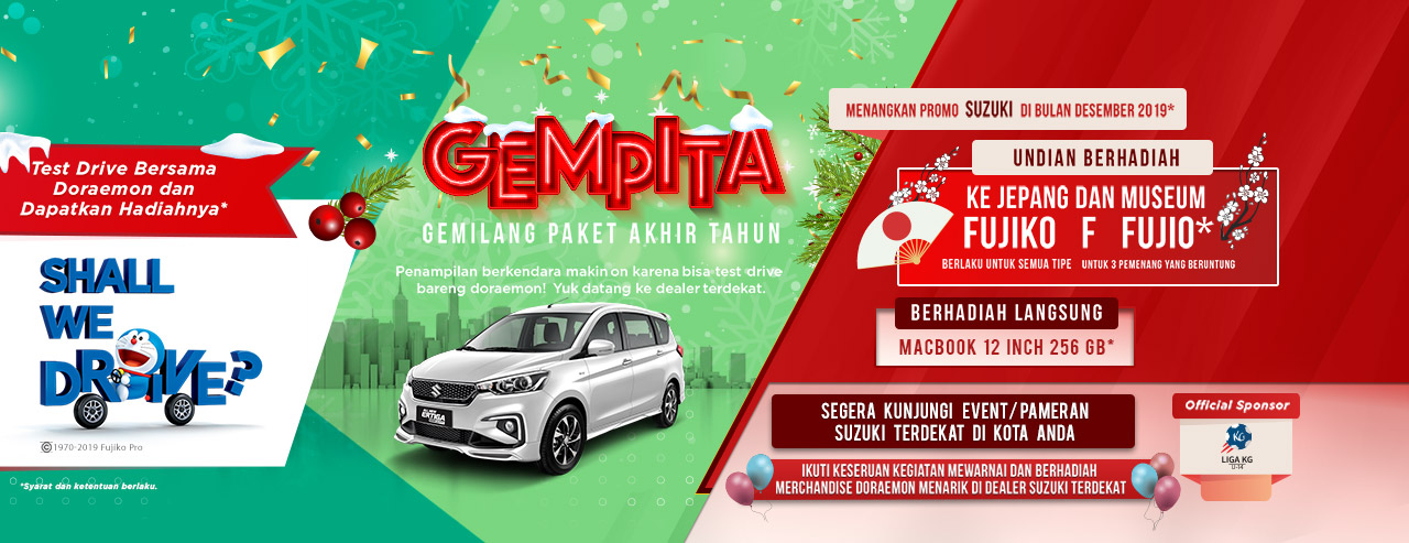 Sambut Akhir Tahun, Suzuki Tawarkan Program GEMPITA