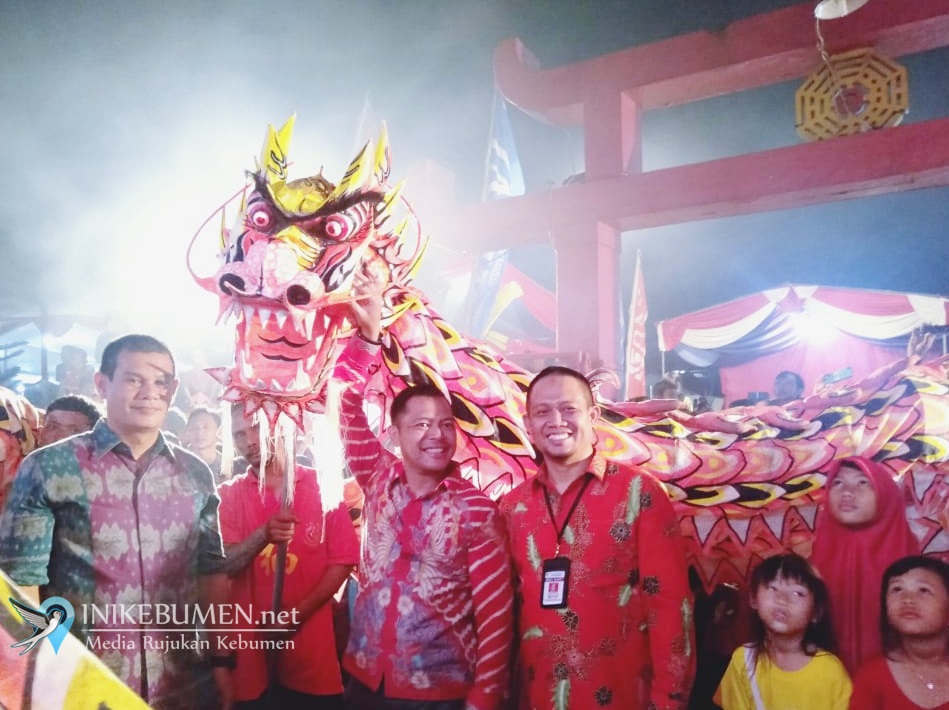 Malam Cap Go Meh, Wabup Kebumen Ajak Masyarakat Bersinergi Bangun Kebumen