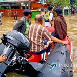 Suzuki Club Reaksi Cepat, Terjang Banjir 2 Meter untuk Evakuasi Korban Banjir