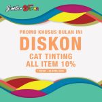 Promo Khusus, Toko Sumber Warna Berikan Diskon 10 Persen untuk Pembelian Cat Tinting