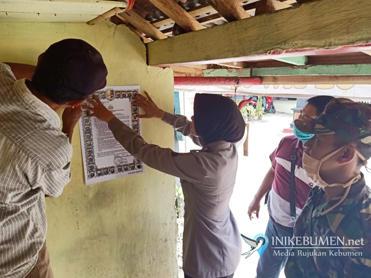 Maklumat Kapolri Masif Dipasang di Seluruh Penjuru Kebumen