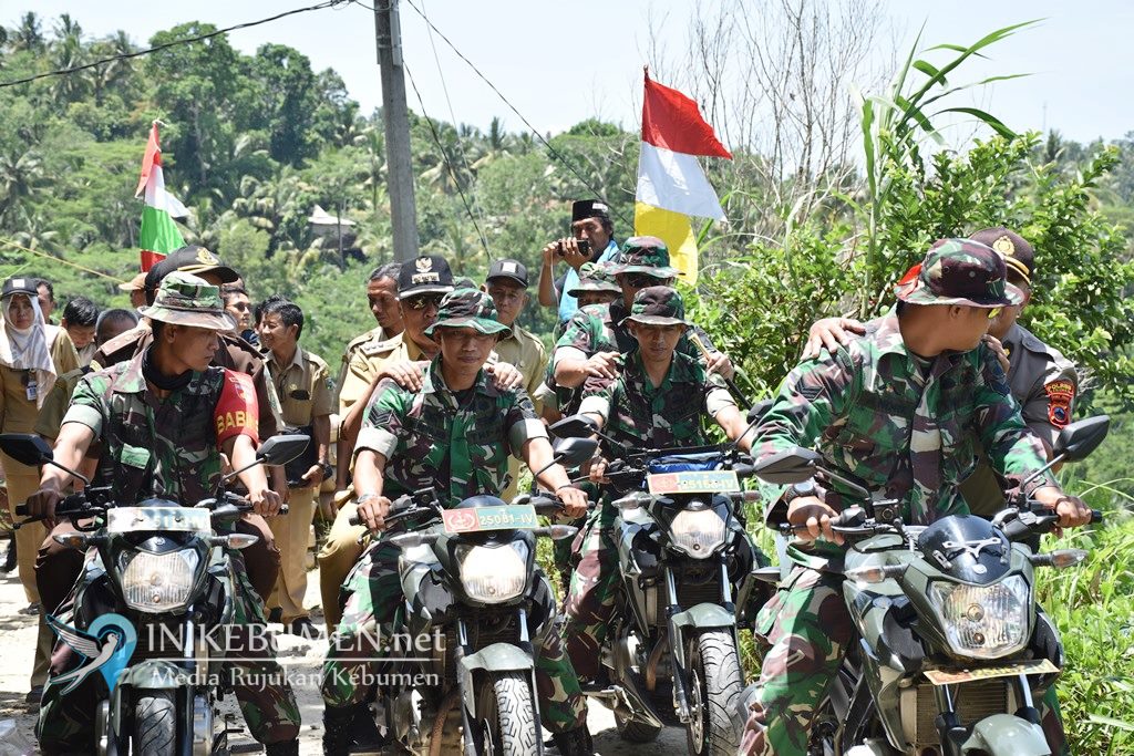 Imbas Corona, TMMD Sengkuyung Tahap I di Argopeni Ayah Tanpa Upacara Pembukaan