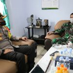 Hari Pertama Kerja, Rombongan Polisi Datangi Kodim 0709 Kebumen