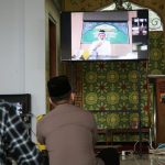 Personel Polres Kebumen Ikuti Binrohtal Virtual