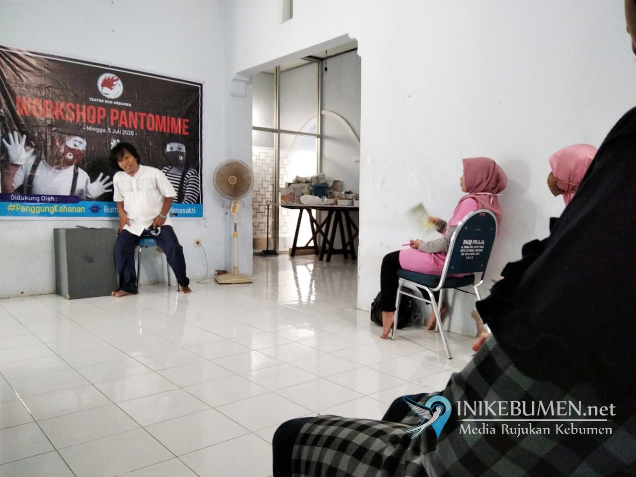Didukung Program Panggung Kahanan, Teater Ego Adakan Workshop Pantomim