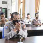 Ditengah Bencana, Polres Kebumen Gelar Doa Bersama