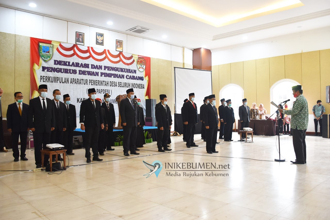Selamat, Kades Wonoharjo jadi Ketua PAPDESI Kabupaten Kebumen