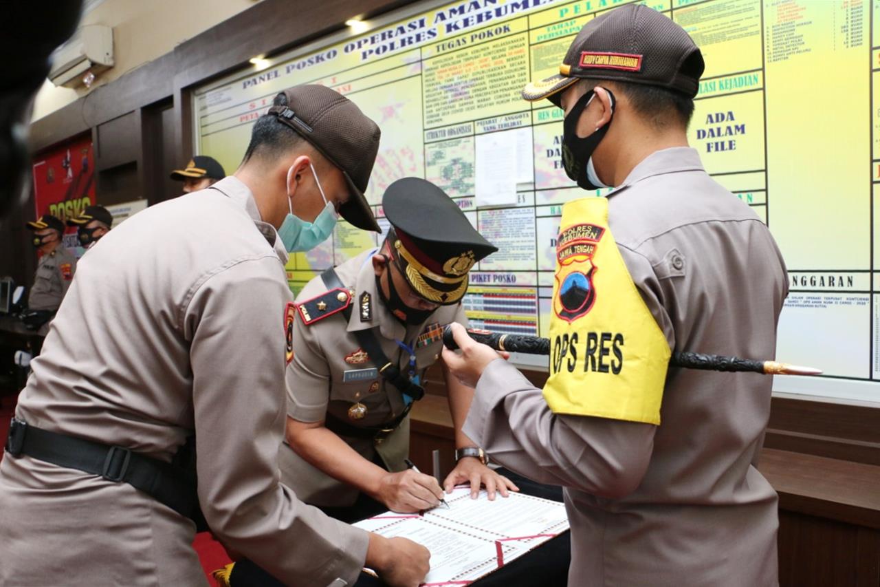 Gantikan Subagyo yang Meninggal, Kompol Saprodin Jabat Wakapolres Kebumen
