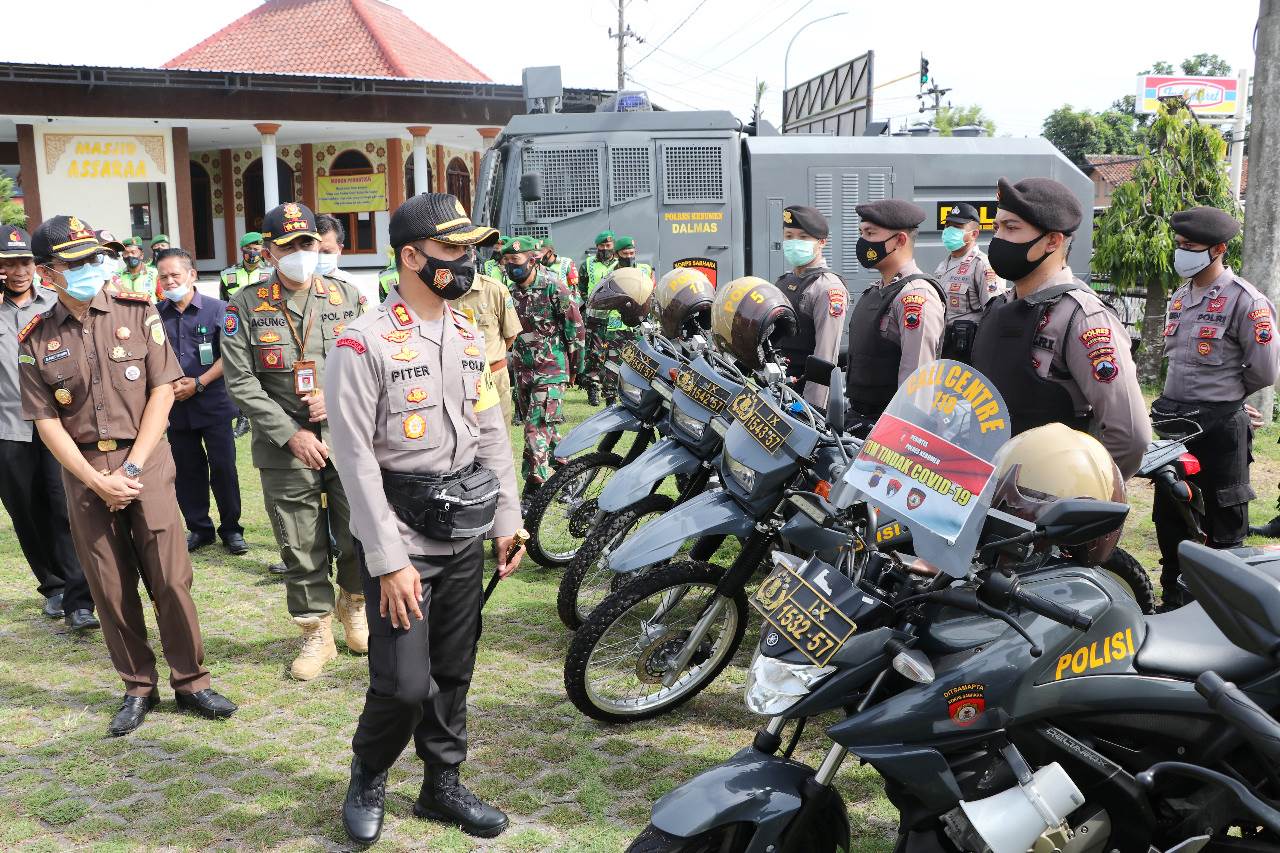 Polres Kebumen Terjunkan 501 Personel untuk Amankan TPS