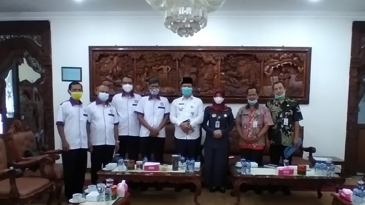 Jelang Pelantikan, Pengurus Muki Kebumen Sowan Bupati Arif