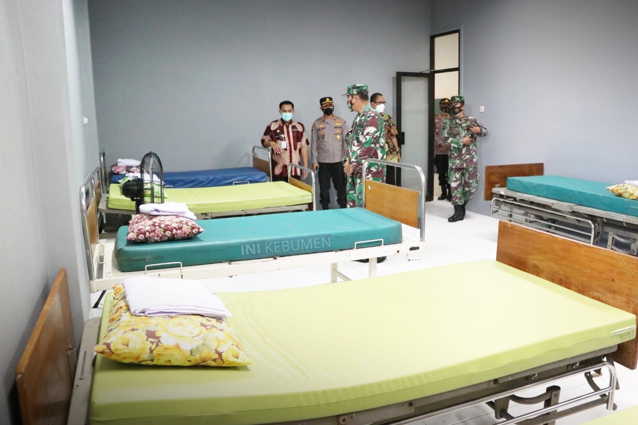 Kapasitas Isolasi Terpusat di “RS Darurat Kebumen” 30 Tempat Tidur