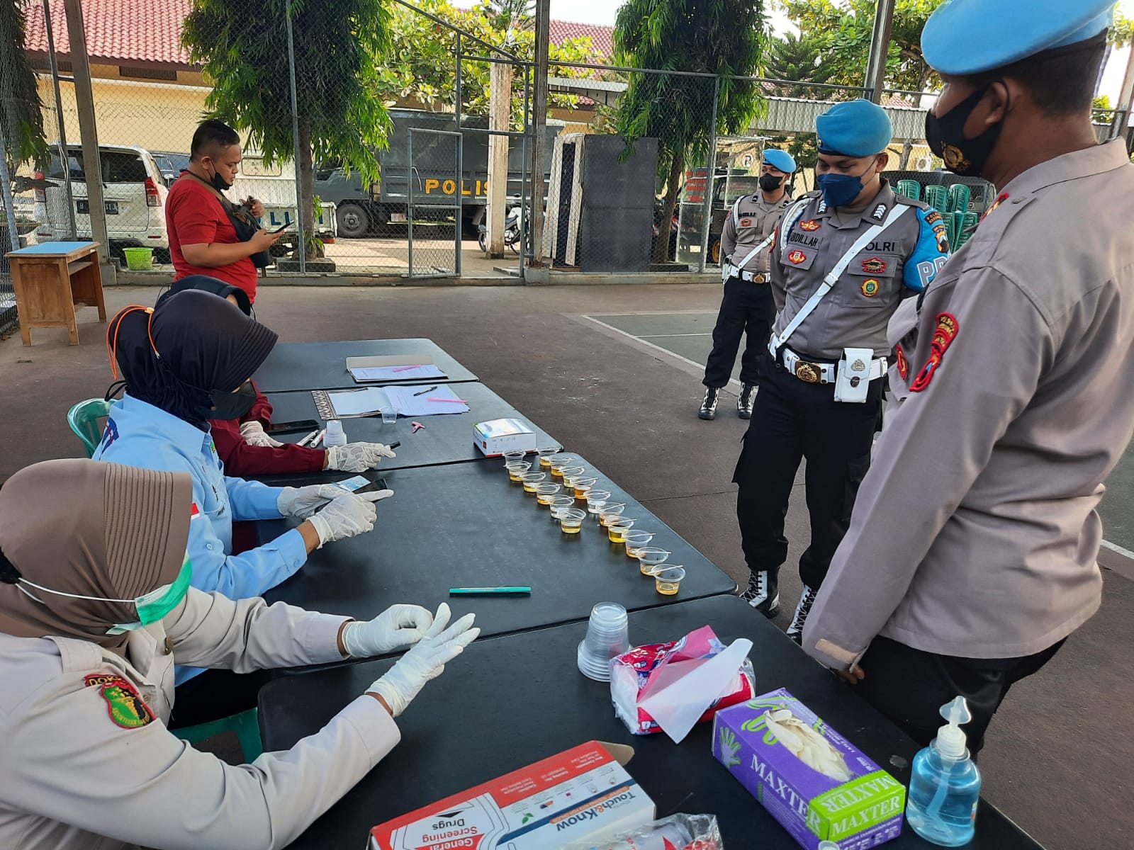 Mendadak, Personel Polres Kebumen Test Urine Narkoba, Berikut Sanksinya Jika Terbukti Melanggar